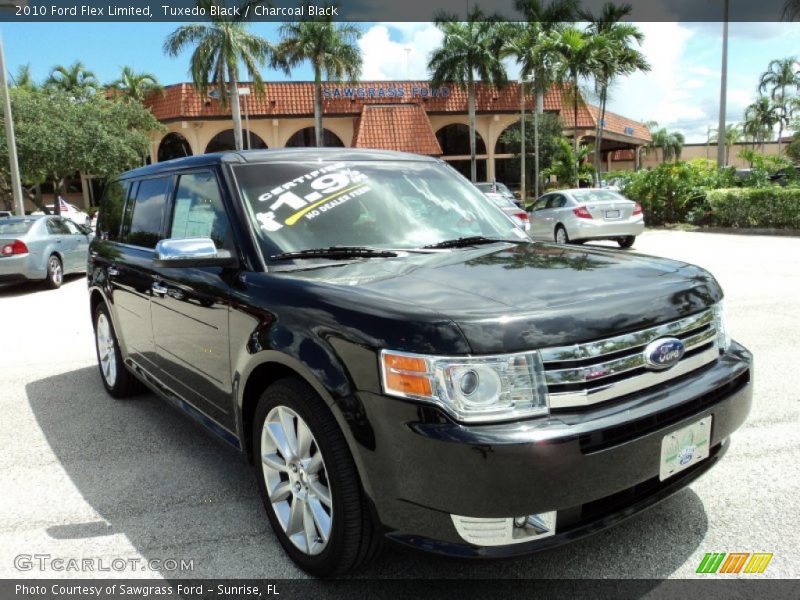 Tuxedo Black / Charcoal Black 2010 Ford Flex Limited