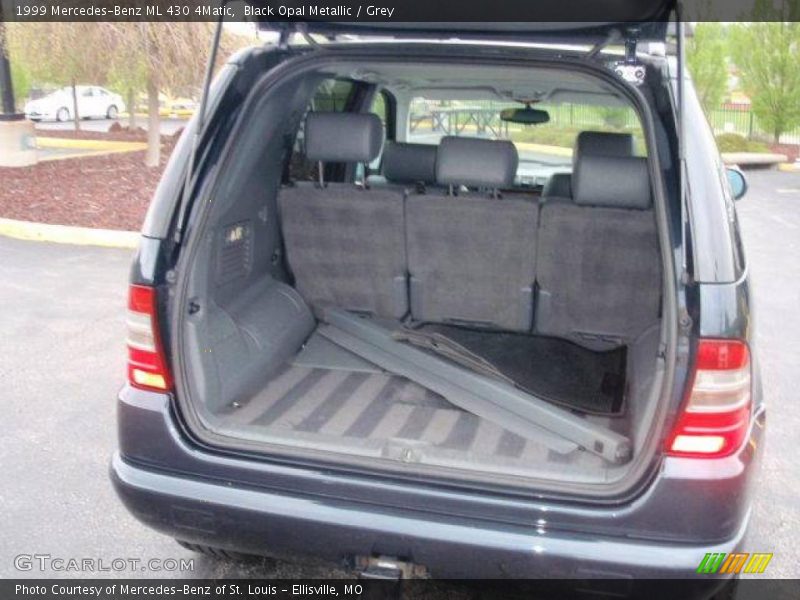 Black Opal Metallic / Grey 1999 Mercedes-Benz ML 430 4Matic