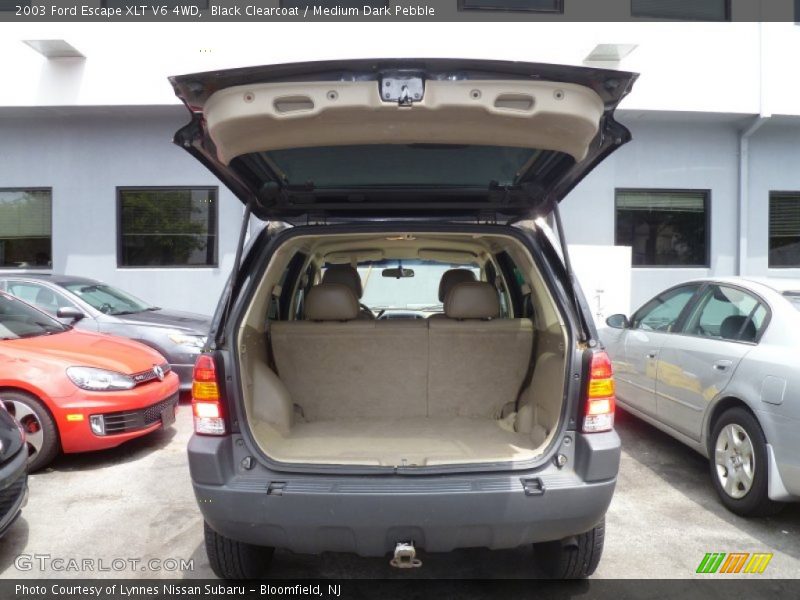 Black Clearcoat / Medium Dark Pebble 2003 Ford Escape XLT V6 4WD