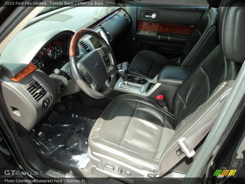  2010 Flex Limited Charcoal Black Interior