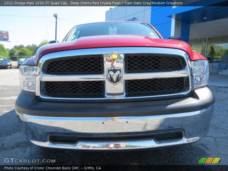 Deep Cherry Red Crystal Pearl / Dark Slate Gray/Medium Graystone 2012 Dodge Ram 1500 ST Quad Cab