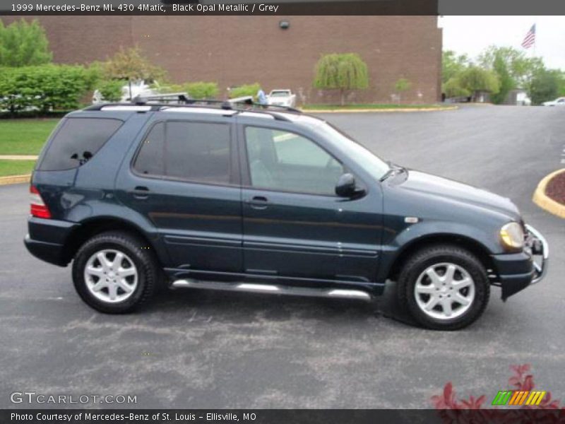 Black Opal Metallic / Grey 1999 Mercedes-Benz ML 430 4Matic