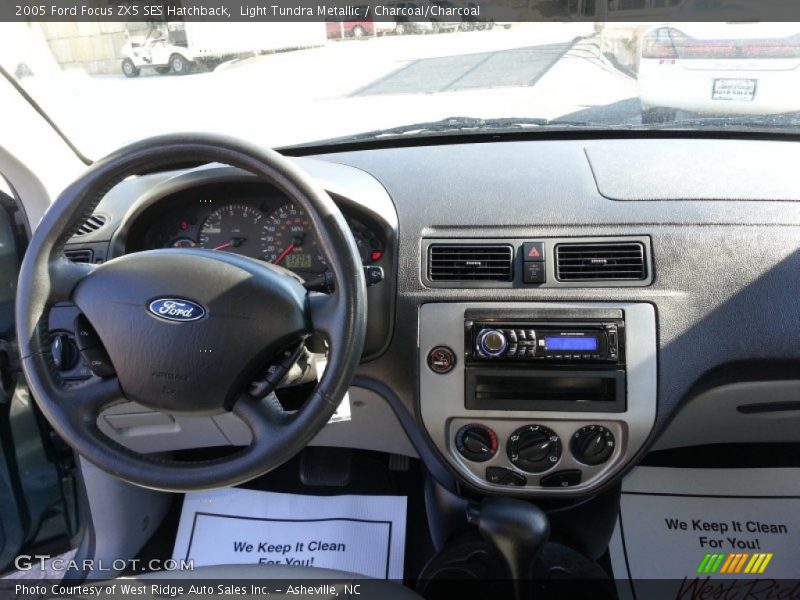 Light Tundra Metallic / Charcoal/Charcoal 2005 Ford Focus ZX5 SES Hatchback
