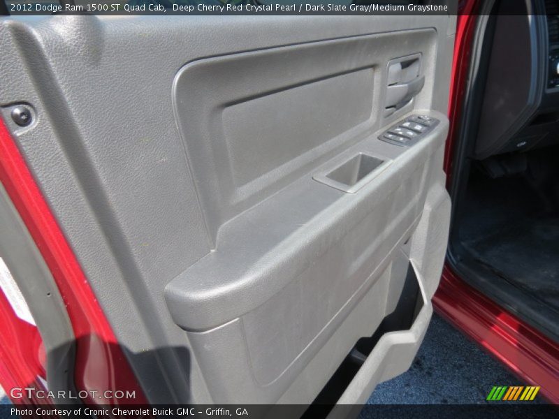 Deep Cherry Red Crystal Pearl / Dark Slate Gray/Medium Graystone 2012 Dodge Ram 1500 ST Quad Cab