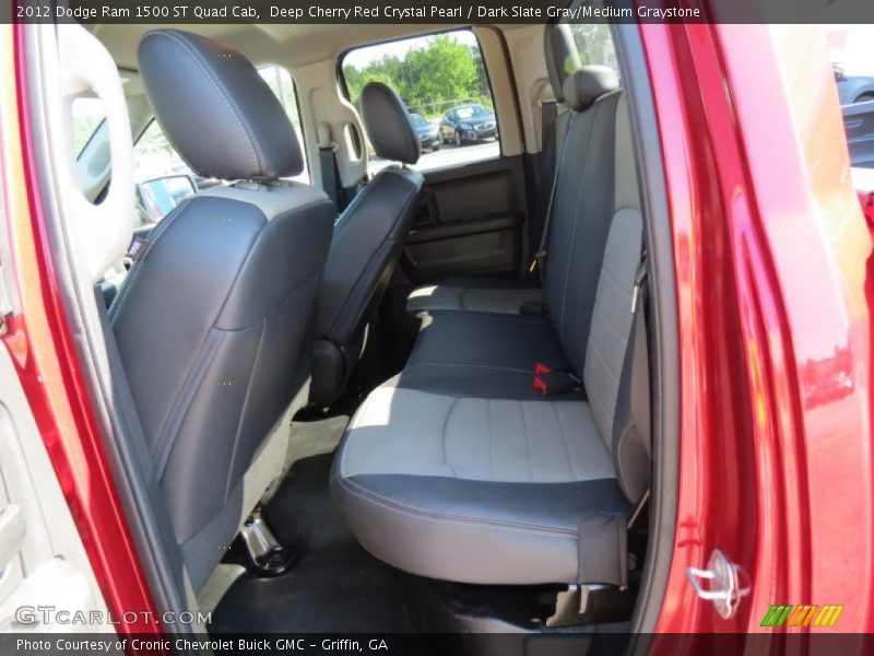 Deep Cherry Red Crystal Pearl / Dark Slate Gray/Medium Graystone 2012 Dodge Ram 1500 ST Quad Cab