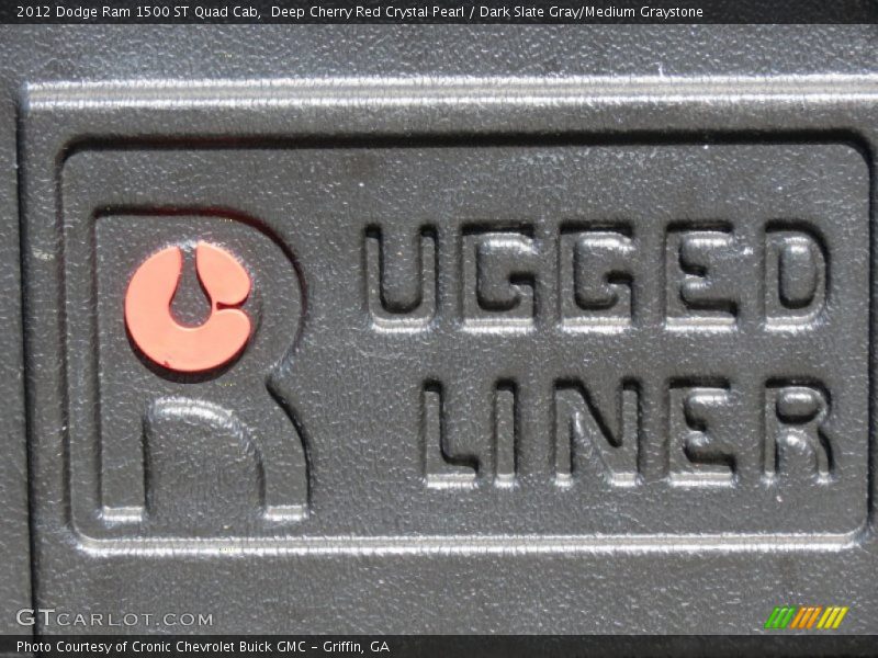 Deep Cherry Red Crystal Pearl / Dark Slate Gray/Medium Graystone 2012 Dodge Ram 1500 ST Quad Cab