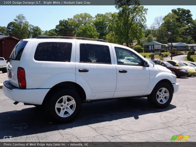 Bright White / Medium Slate Gray 2005 Dodge Durango SLT