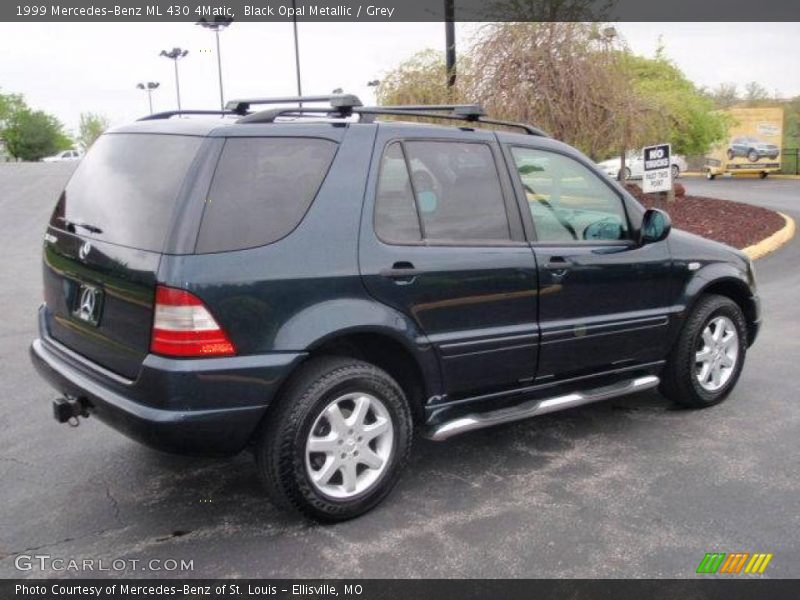 Black Opal Metallic / Grey 1999 Mercedes-Benz ML 430 4Matic