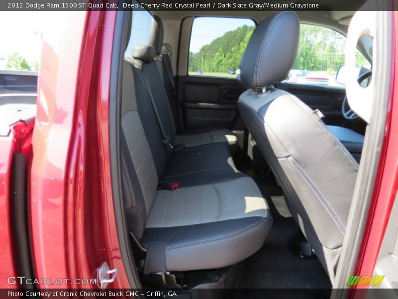 Deep Cherry Red Crystal Pearl / Dark Slate Gray/Medium Graystone 2012 Dodge Ram 1500 ST Quad Cab