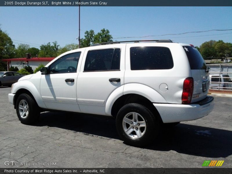 Bright White / Medium Slate Gray 2005 Dodge Durango SLT