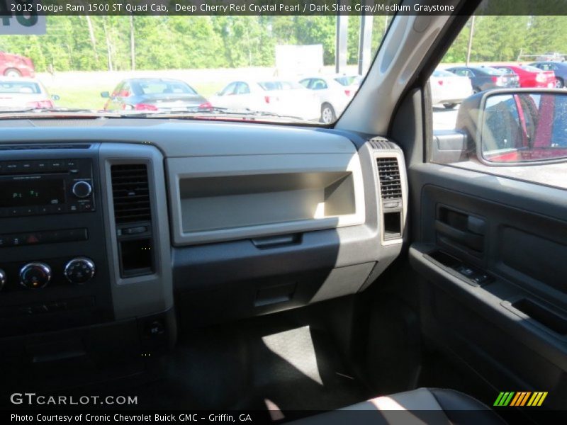 Deep Cherry Red Crystal Pearl / Dark Slate Gray/Medium Graystone 2012 Dodge Ram 1500 ST Quad Cab