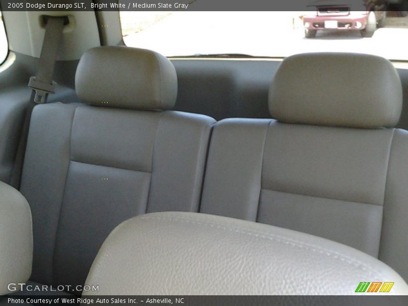 Bright White / Medium Slate Gray 2005 Dodge Durango SLT