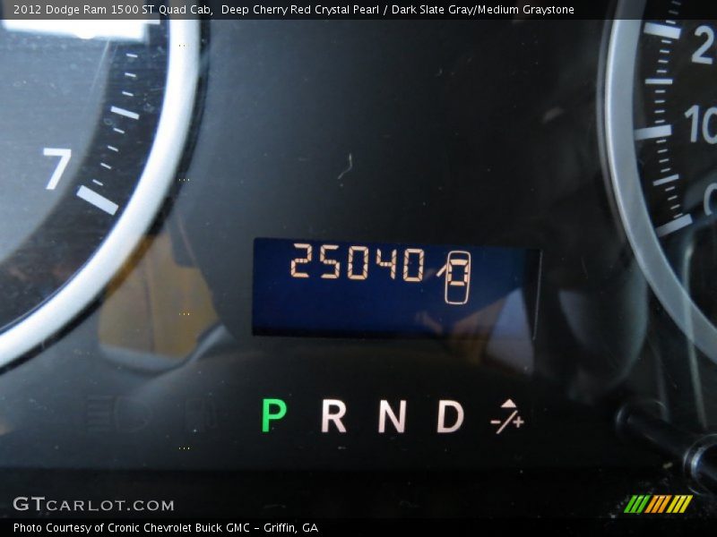 Deep Cherry Red Crystal Pearl / Dark Slate Gray/Medium Graystone 2012 Dodge Ram 1500 ST Quad Cab