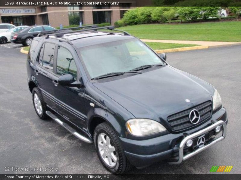 Black Opal Metallic / Grey 1999 Mercedes-Benz ML 430 4Matic