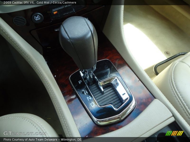 Gold Mist / Cocoa/Cashmere 2009 Cadillac SRX V6