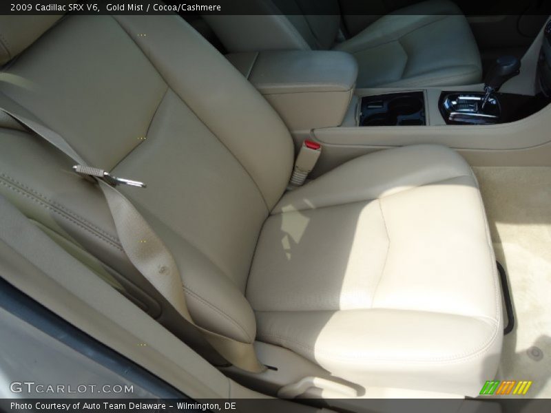 Gold Mist / Cocoa/Cashmere 2009 Cadillac SRX V6