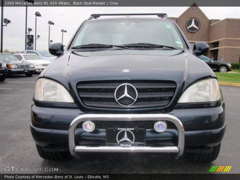 Black Opal Metallic / Grey 1999 Mercedes-Benz ML 430 4Matic