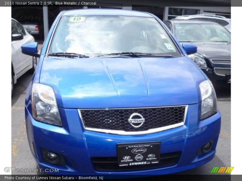 Blue Metallic / Charcoal 2010 Nissan Sentra 2.0 SR