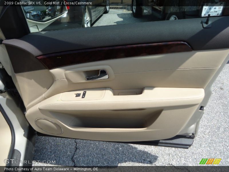 Gold Mist / Cocoa/Cashmere 2009 Cadillac SRX V6