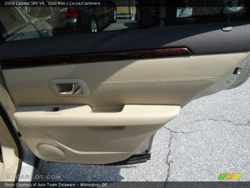 Gold Mist / Cocoa/Cashmere 2009 Cadillac SRX V6
