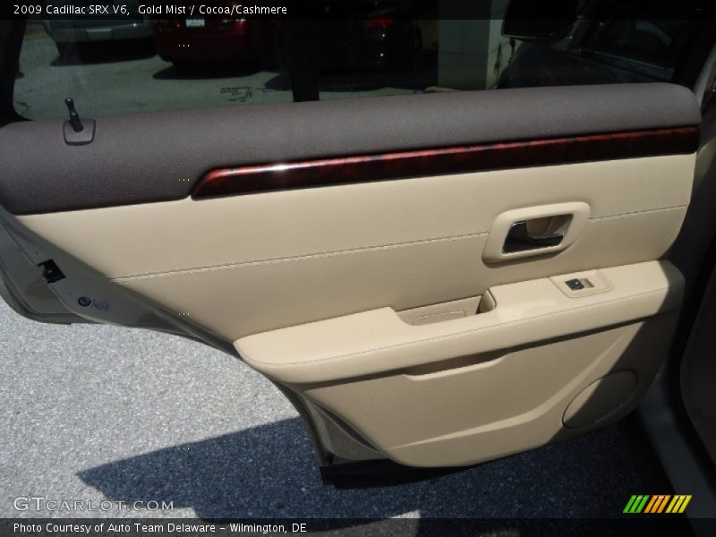 Gold Mist / Cocoa/Cashmere 2009 Cadillac SRX V6
