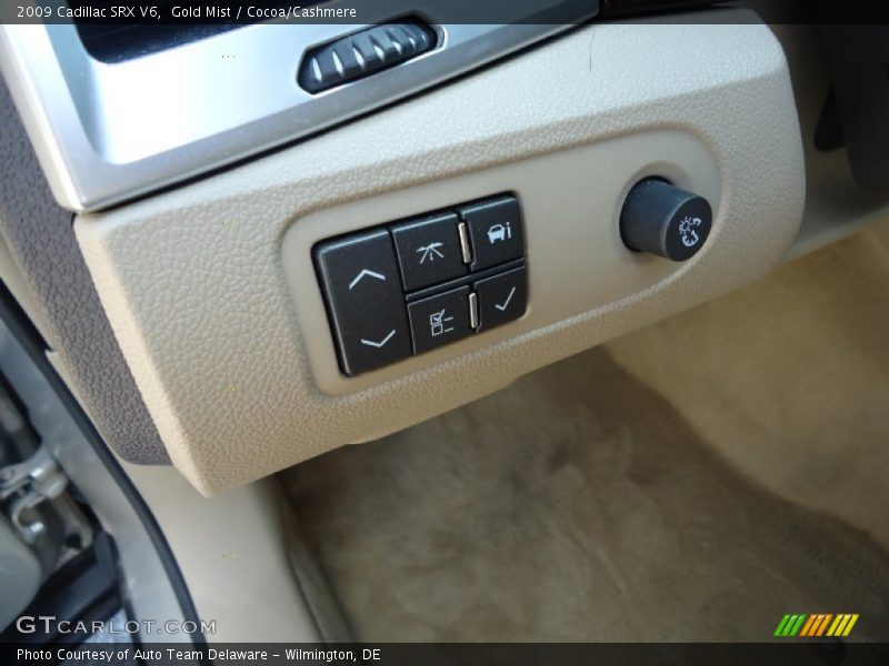 Gold Mist / Cocoa/Cashmere 2009 Cadillac SRX V6