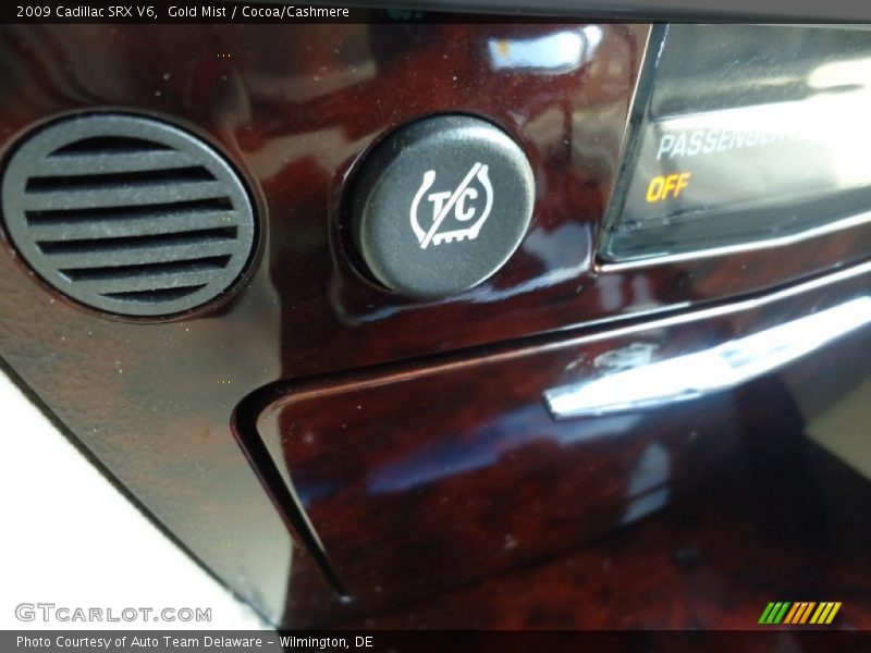 Gold Mist / Cocoa/Cashmere 2009 Cadillac SRX V6