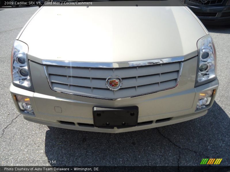 Gold Mist / Cocoa/Cashmere 2009 Cadillac SRX V6