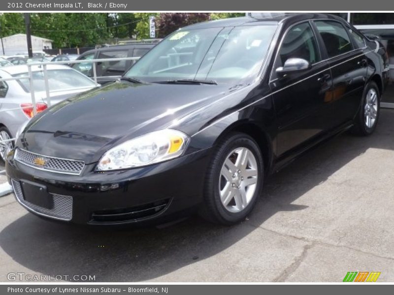 Black / Ebony 2012 Chevrolet Impala LT