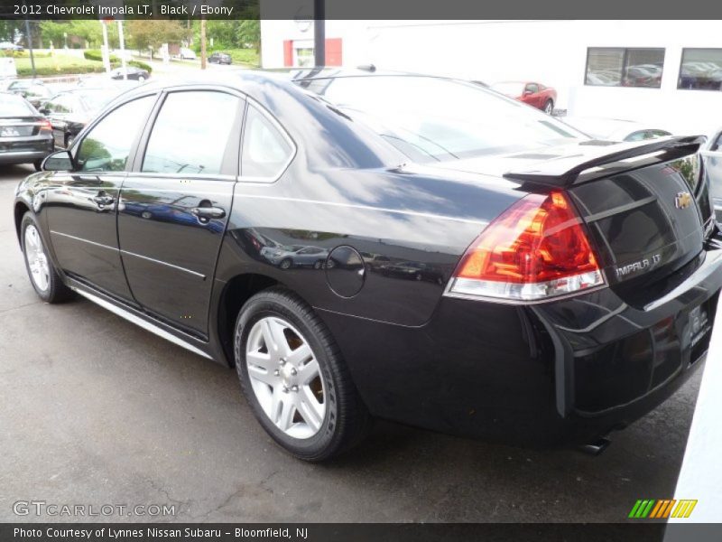 Black / Ebony 2012 Chevrolet Impala LT