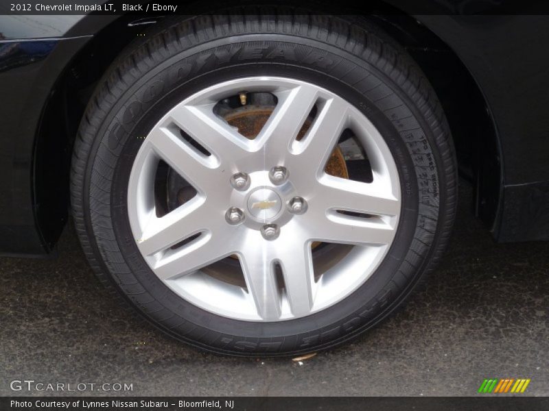 Black / Ebony 2012 Chevrolet Impala LT