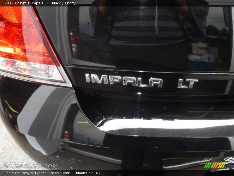 Black / Ebony 2012 Chevrolet Impala LT