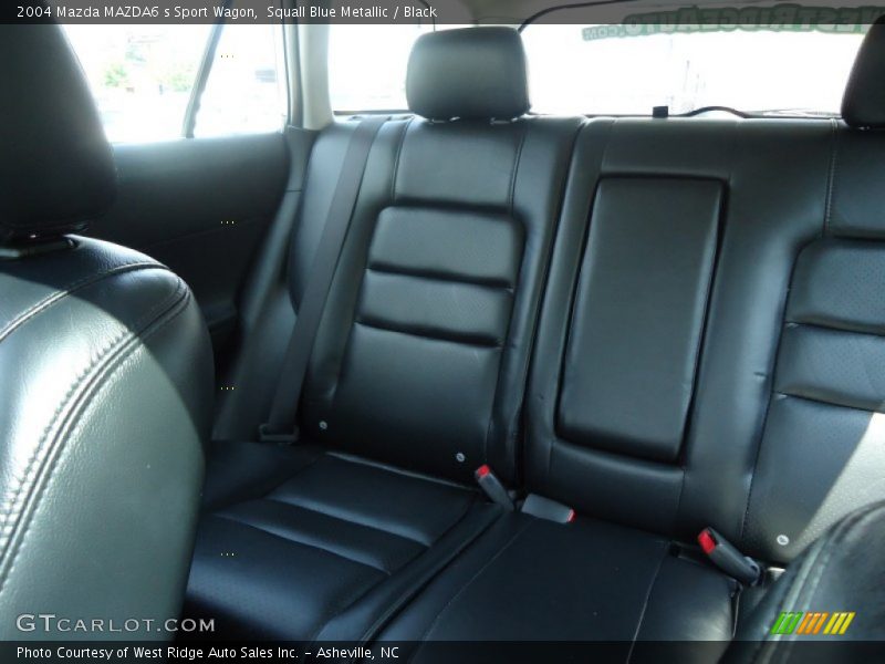 Squall Blue Metallic / Black 2004 Mazda MAZDA6 s Sport Wagon