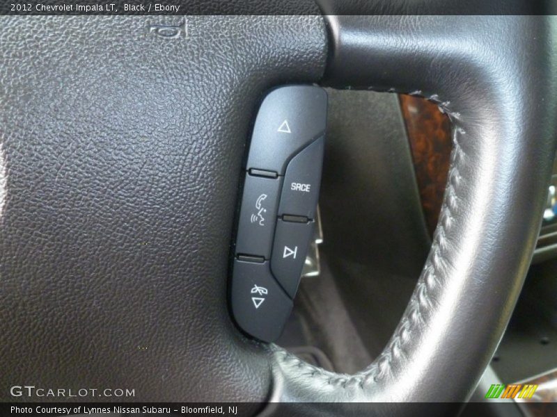 Black / Ebony 2012 Chevrolet Impala LT