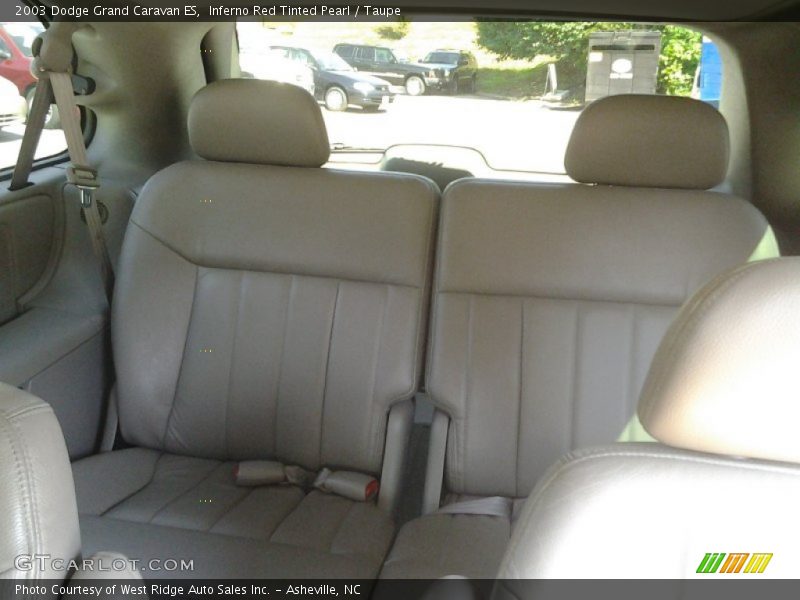 Inferno Red Tinted Pearl / Taupe 2003 Dodge Grand Caravan ES