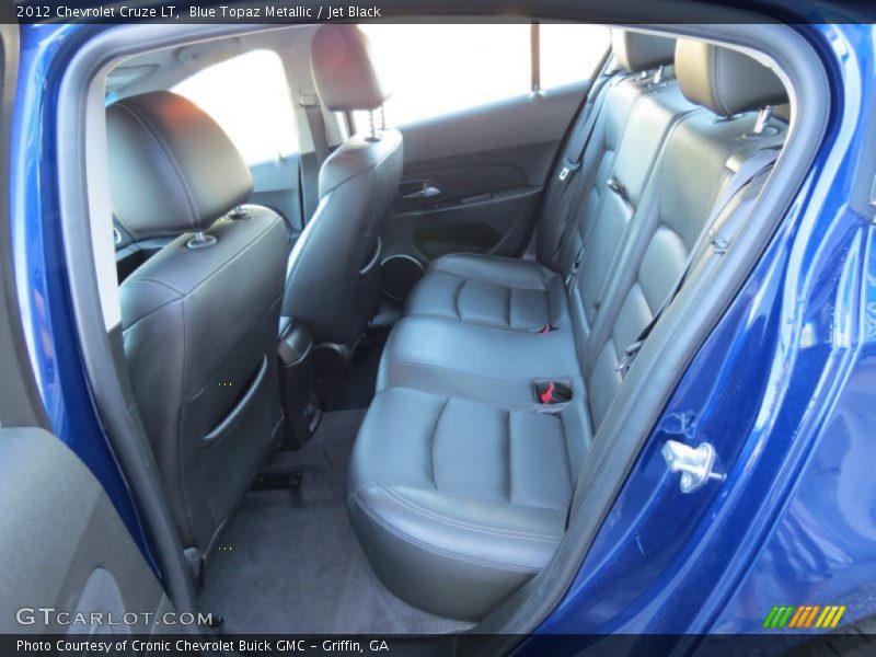 Blue Topaz Metallic / Jet Black 2012 Chevrolet Cruze LT