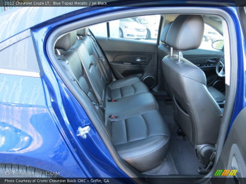Blue Topaz Metallic / Jet Black 2012 Chevrolet Cruze LT