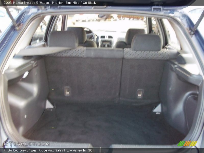 Midnight Blue Mica / Off Black 2003 Mazda Protege 5 Wagon