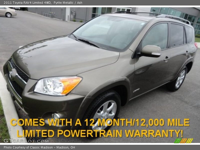 Pyrite Metallic / Ash 2011 Toyota RAV4 Limited 4WD
