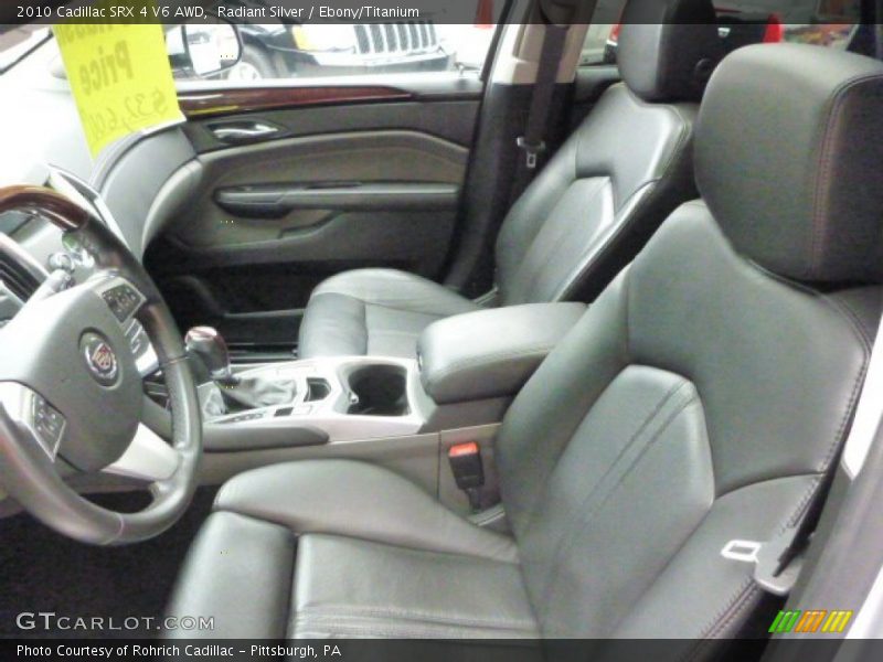 Radiant Silver / Ebony/Titanium 2010 Cadillac SRX 4 V6 AWD