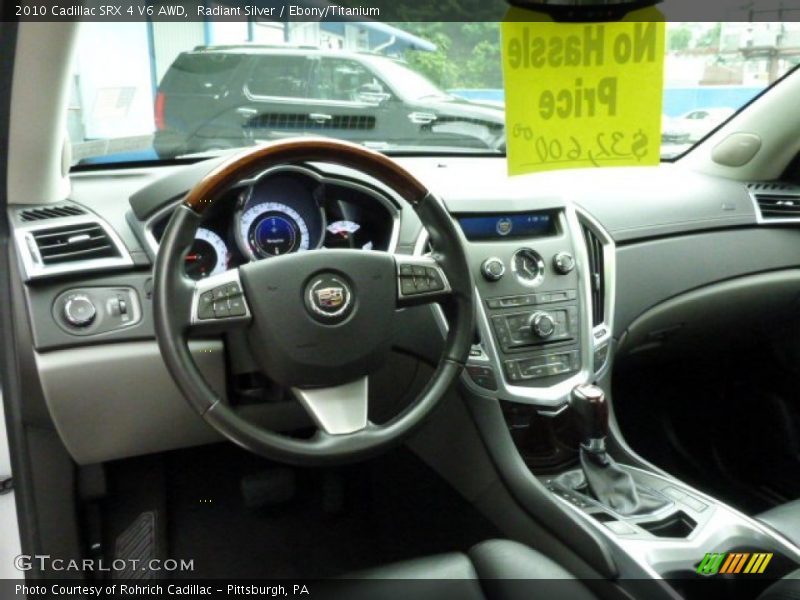 Radiant Silver / Ebony/Titanium 2010 Cadillac SRX 4 V6 AWD