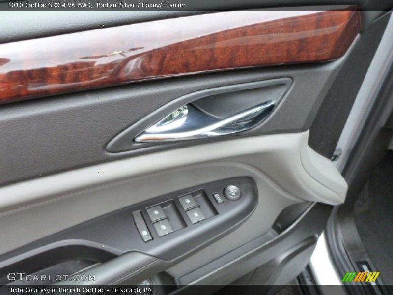 Radiant Silver / Ebony/Titanium 2010 Cadillac SRX 4 V6 AWD