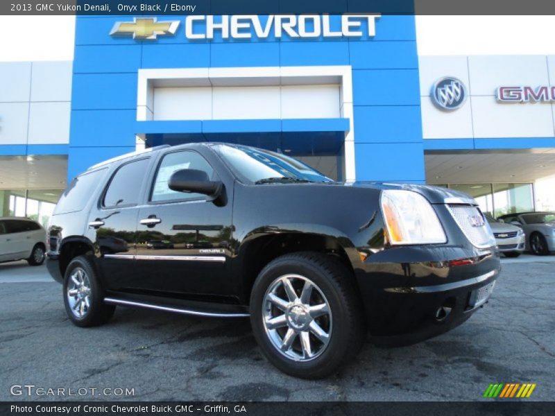 Onyx Black / Ebony 2013 GMC Yukon Denali