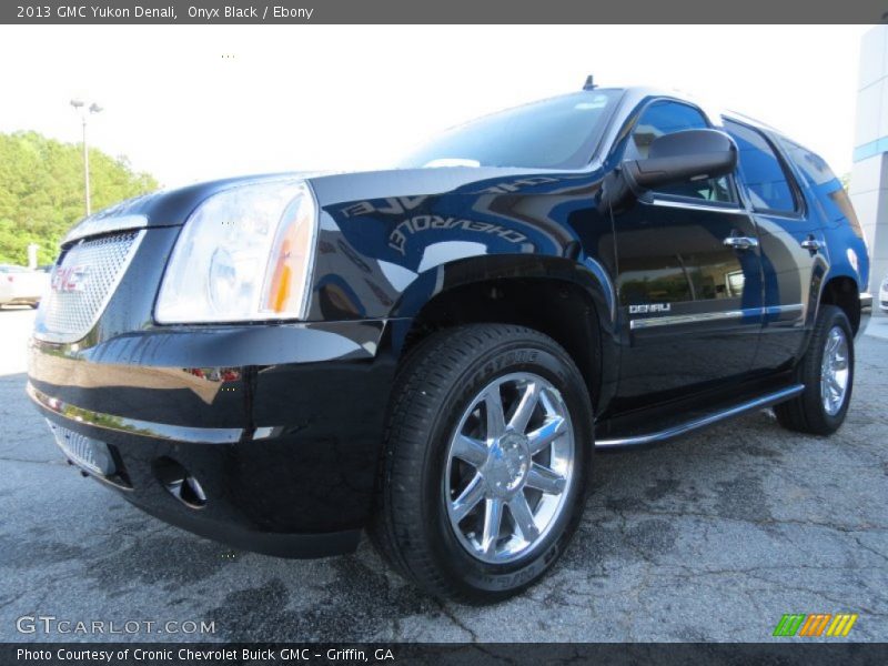 Onyx Black / Ebony 2013 GMC Yukon Denali