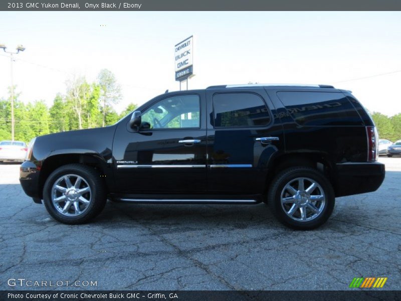 Onyx Black / Ebony 2013 GMC Yukon Denali