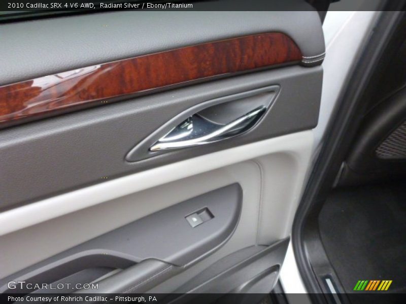 Radiant Silver / Ebony/Titanium 2010 Cadillac SRX 4 V6 AWD