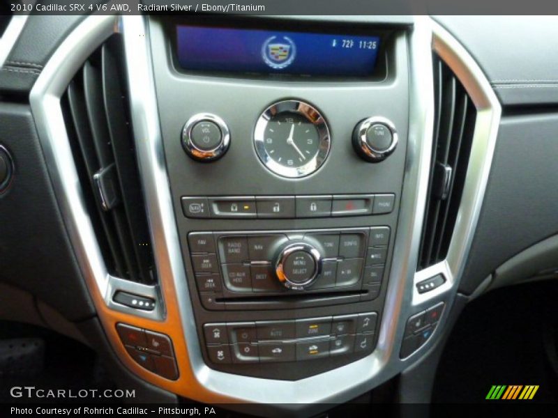 Radiant Silver / Ebony/Titanium 2010 Cadillac SRX 4 V6 AWD