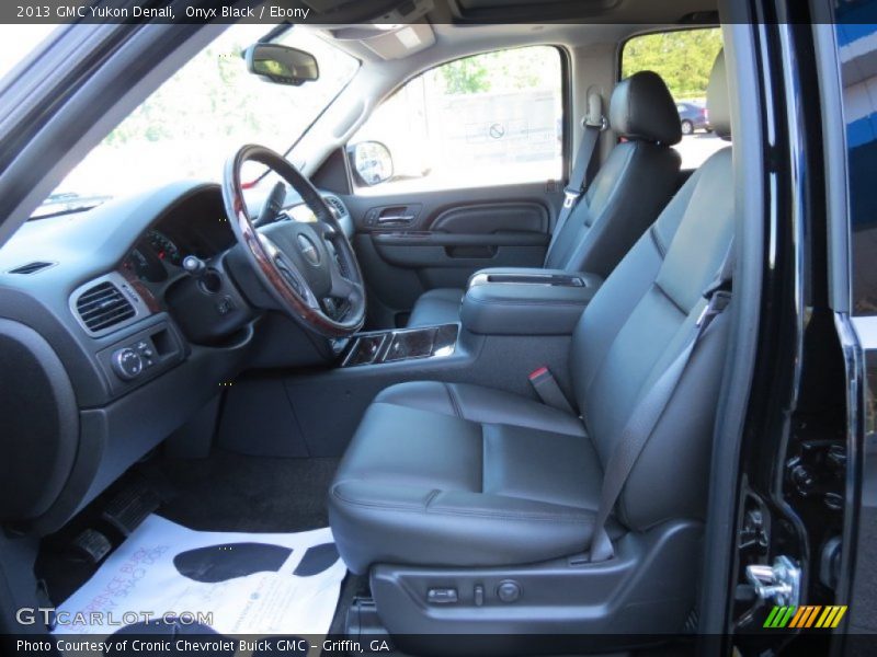 Onyx Black / Ebony 2013 GMC Yukon Denali