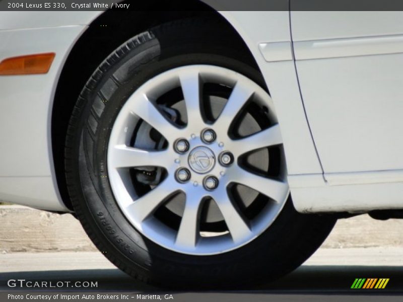 Crystal White / Ivory 2004 Lexus ES 330