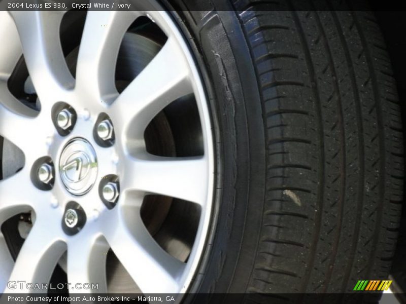 Crystal White / Ivory 2004 Lexus ES 330